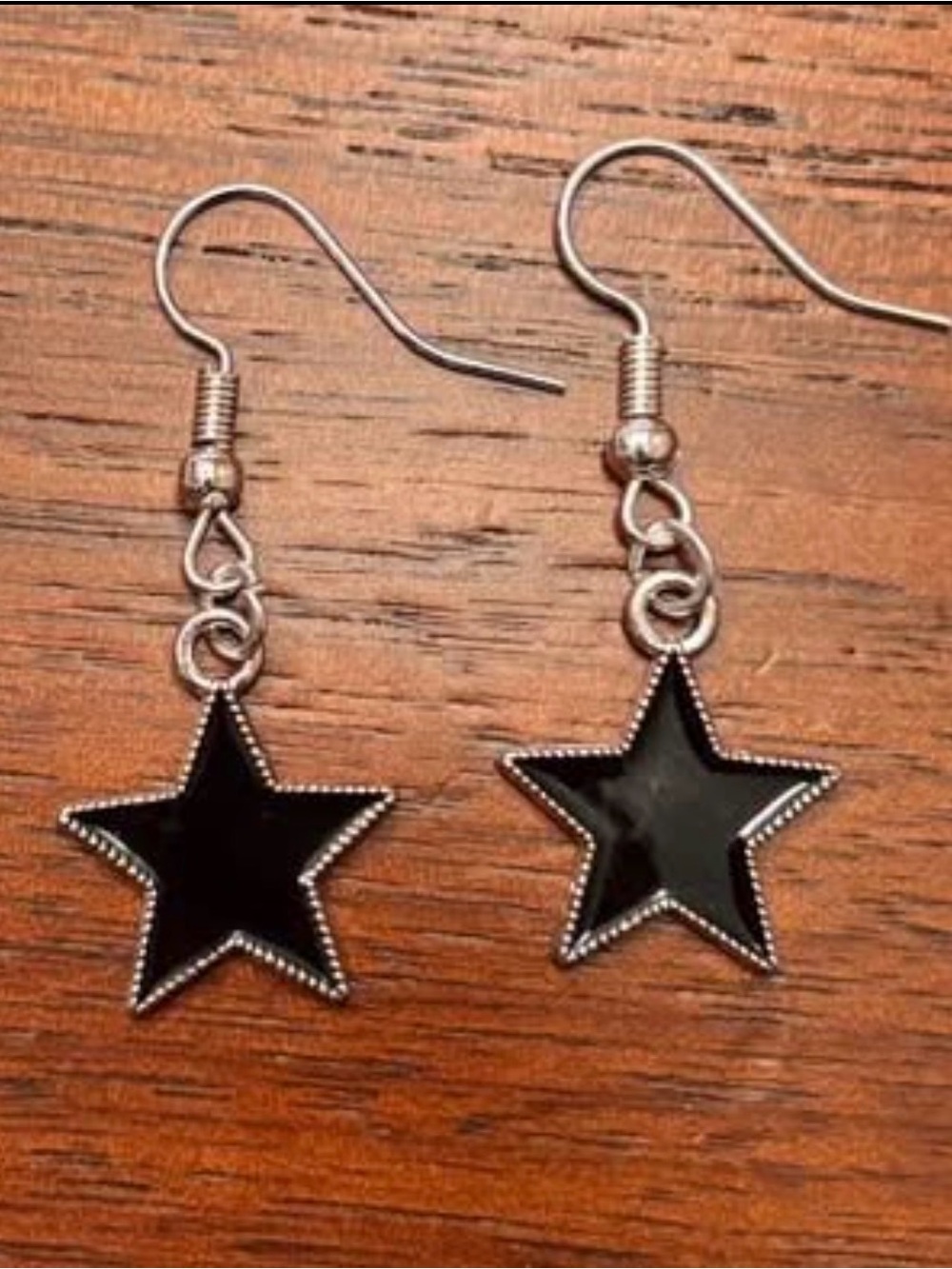 Black Star Dangle Earrings - Fashion Women Jewelry